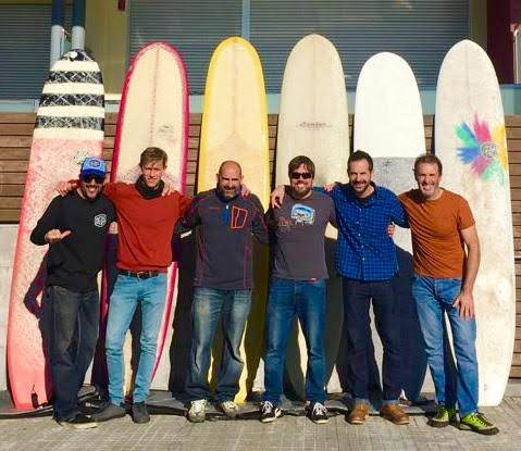 Surf en Vilanova: las tablas son para el invierno