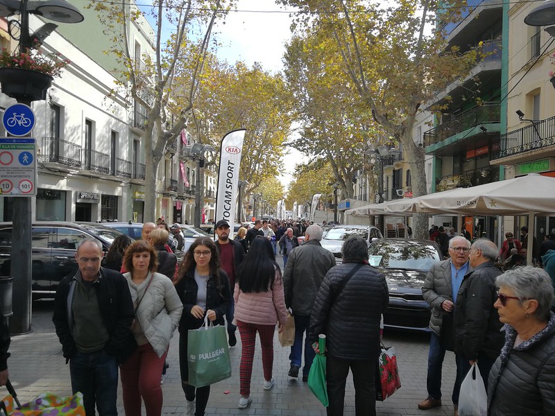 Fira de Novembre: miniaturizada por el coronavirus y a tortas con el Black Friday