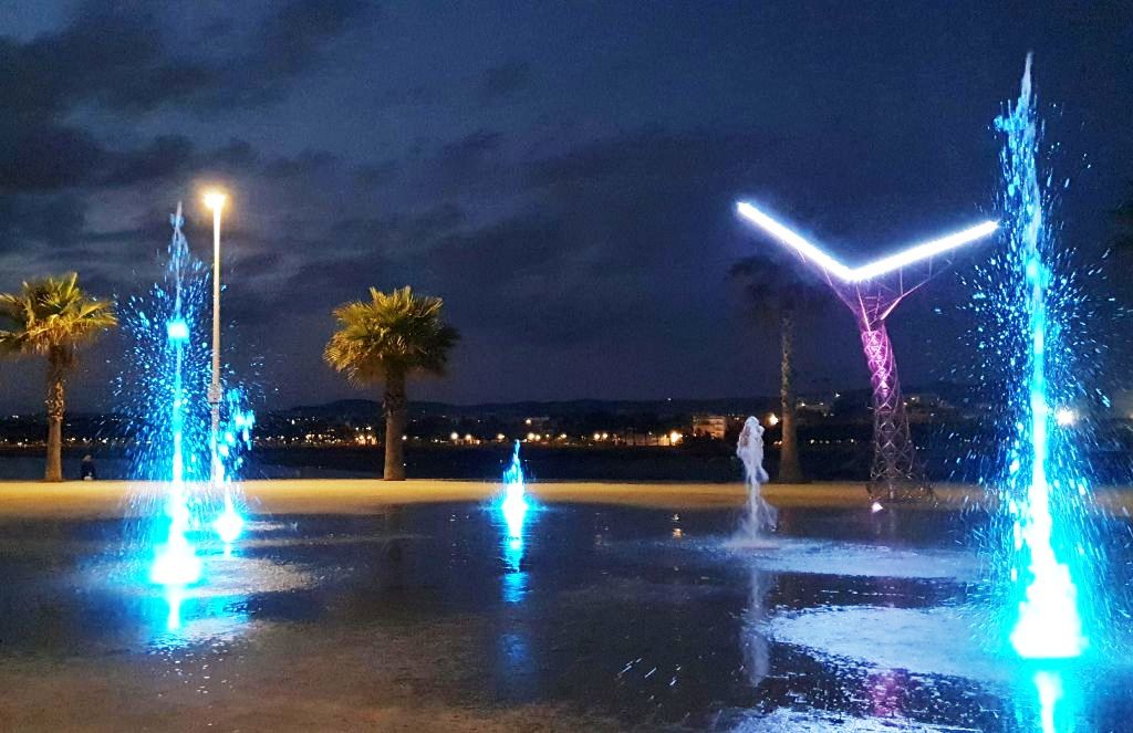 Horarios para ver la ballena del puerto, la nueva fuente mágica de Vilanova i la Geltrú