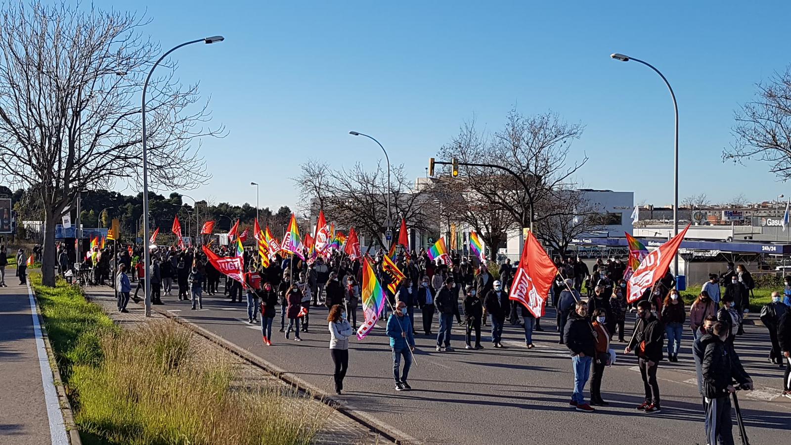 Los trabajadores de Componentes Vilanova advierten al Ayuntamiento: la fábrica no se toca