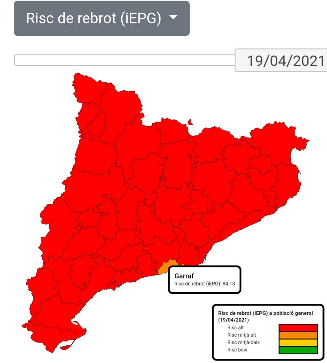 Garraf, la comarca catalana con menor riesgo de coronavirus