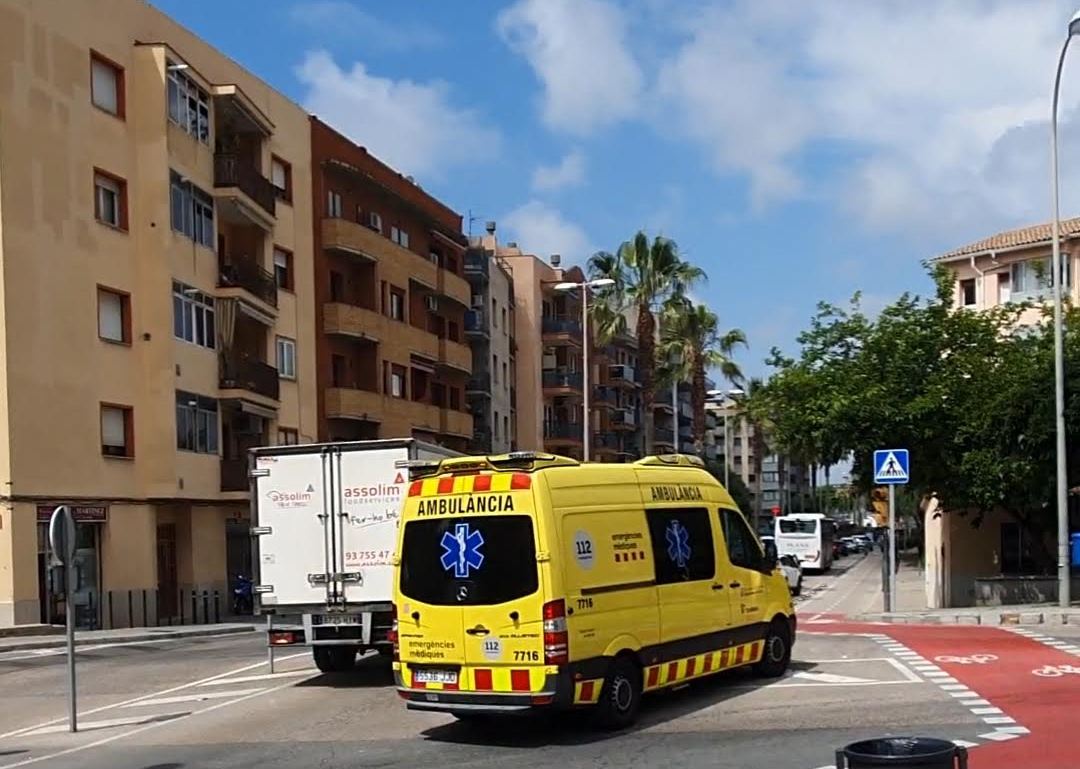 El vídeo de la ambulancia en la ronda Ibérica, visto por más de 30.000 personas