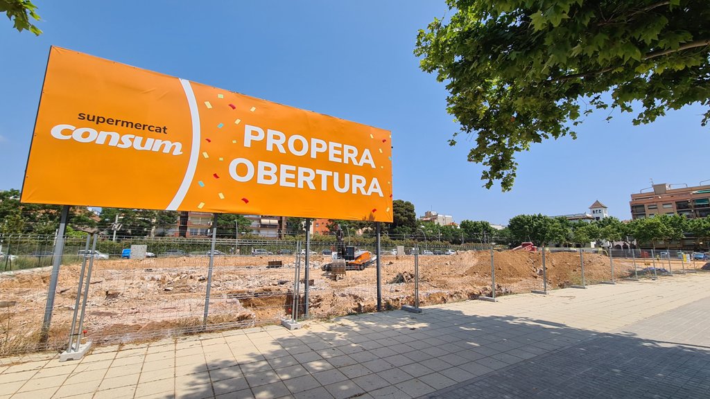 Construyen un supermercado de 2.000 m² en Pirelli Mar