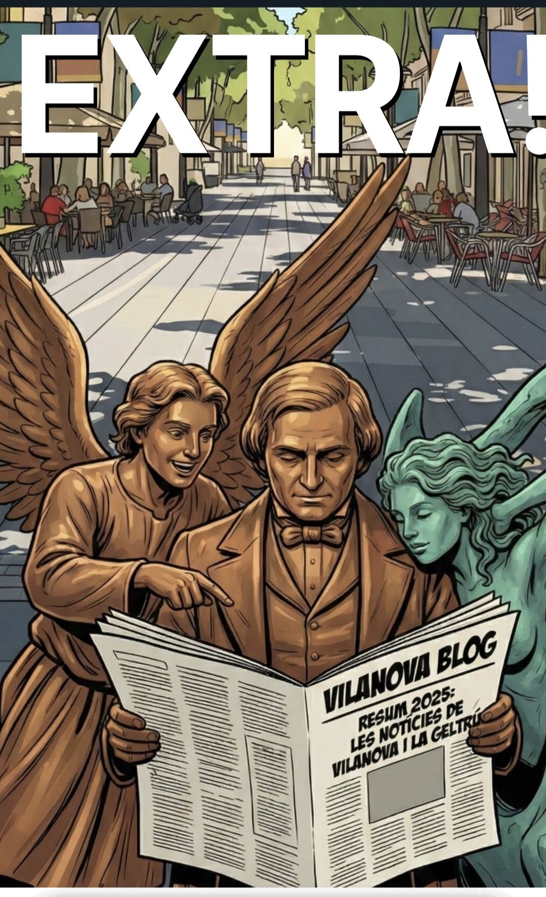 Vilanova.blog publica un periòdic amb les notícies més destacades de 2025 a Vilanova i la Geltrú